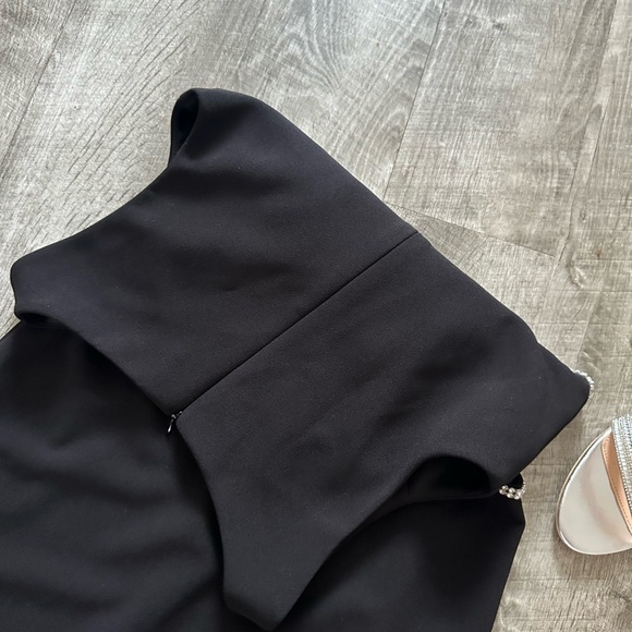 AQUA RHINESTONE CUT-OUT COCKTAIL AND PARTY DRESS SIZE M - Picture 8 of 10